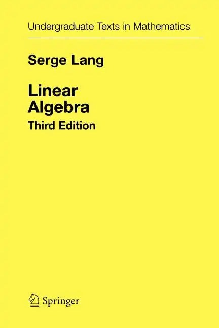Linear Algebra - Paperback