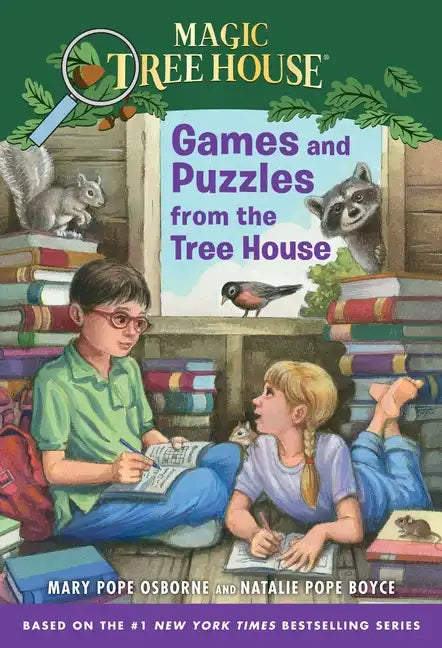 Games and Puzzles from the Tree House: Over 200 Challenges! - Paperback