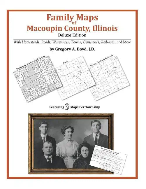 Family Maps of Macoupin County, Illinois - Paperback