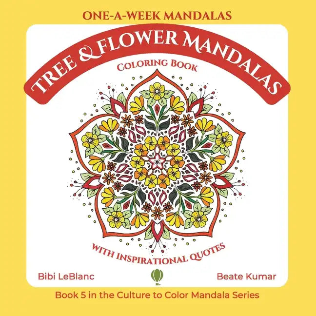 One-A-Week Tree & Flower Mandalas - Paperback