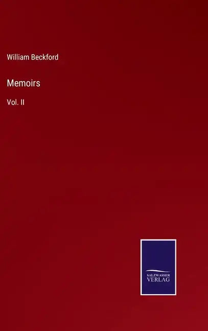 Memoirs: Vol. II - Hardcover