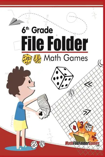 6th Grade File Folder Math Games - Paperback