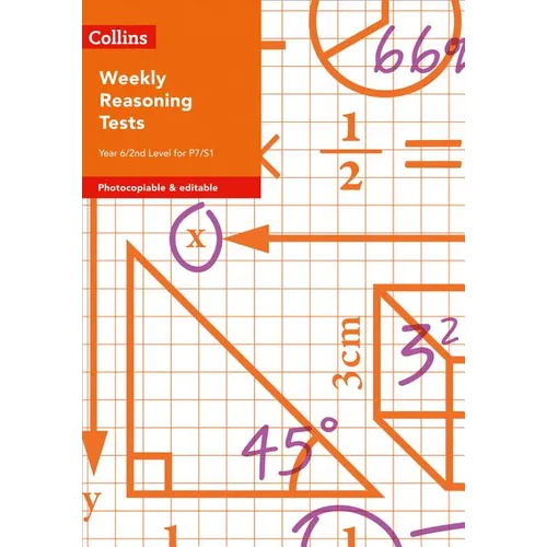 Weekly Reasoning Tests for Year 6 / 2nd Level for P7/S1 - Paperback