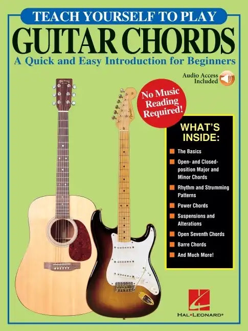 Teach Yourself to Play Guitar Chords - A Quick and Easy Introduction for Beginners (Book/Online Audio) - Paperback