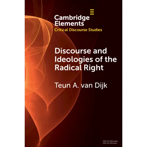 Discourse and Ideologies of the Radical Right - Paperback