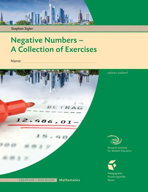 Negative Numbers: A Collections of Exercises for Students - Paperback