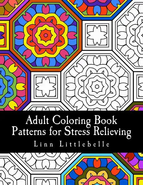 Adult Coloring Book - Patterns for Stress Relieving - Paperback