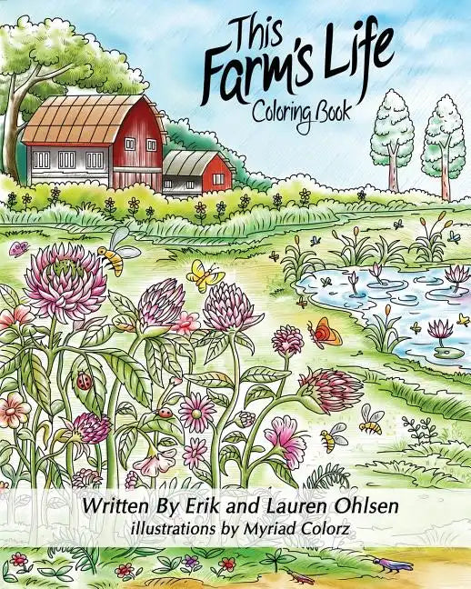 This Farm's Life Adult Coloring Book - Paperback
