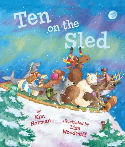 Ten on the Sled - Board Book