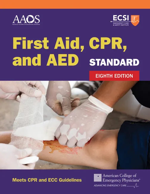 Standard First Aid, Cpr, and AED - Paperback