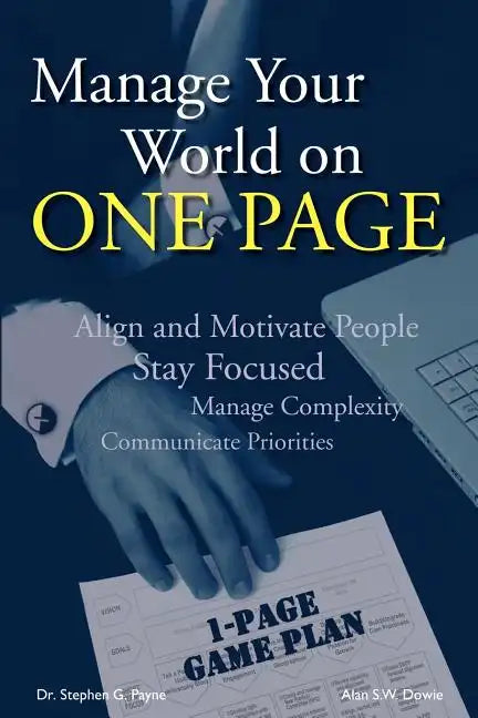Manage Your World on ONE PAGE - Paperback