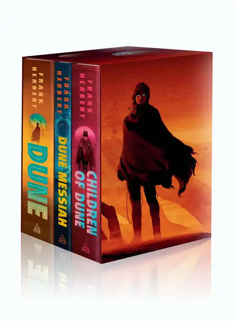Frank Herbert's Dune Saga 3-Book Deluxe Hardcover Boxed Set: Dune, Dune Messiah, and Children of Dune - Hardcover