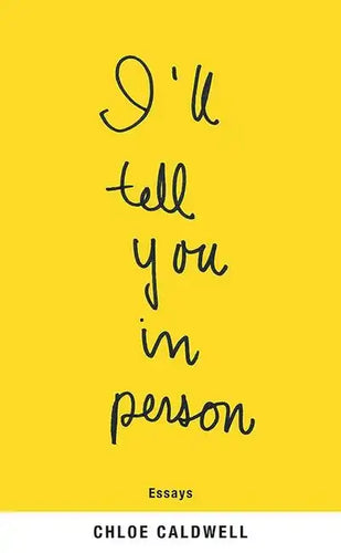 I'll Tell You in Person - Paperback
