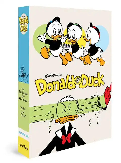 Walt Disney's Donald Duck Holiday Gift Box Set: A Christmas for Shacktown & Trick or Treat: Vols. 11 & 13 - Hardcover