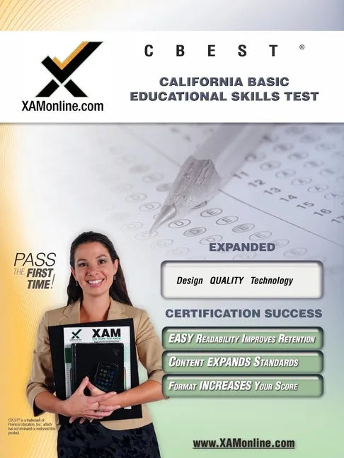 CBEST California Basic Educational Skills Teacher Certification Test Prep Study Guide - Paperback