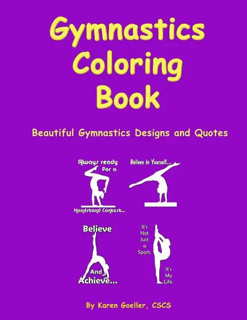 Gymnastics Coloring Book - Paperback