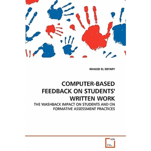 Computer-Based Feedback on Students' Written Work - Paperback