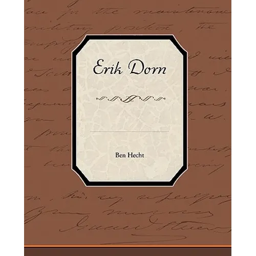 Erik Dorn - Paperback