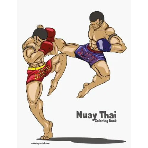 Muay Thai Coloring Book - Paperback