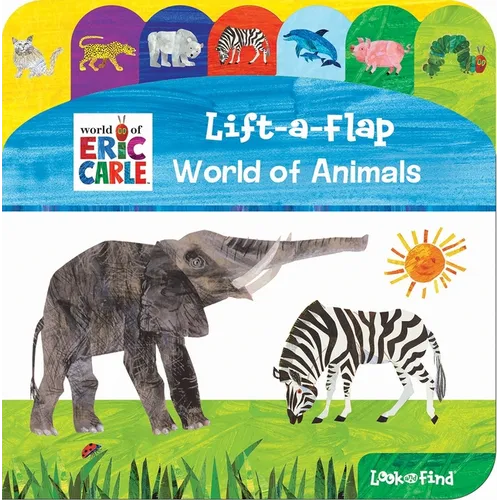 World of Eric Carle: World of Animals Lift-A-Flap Look and Find - Board Book