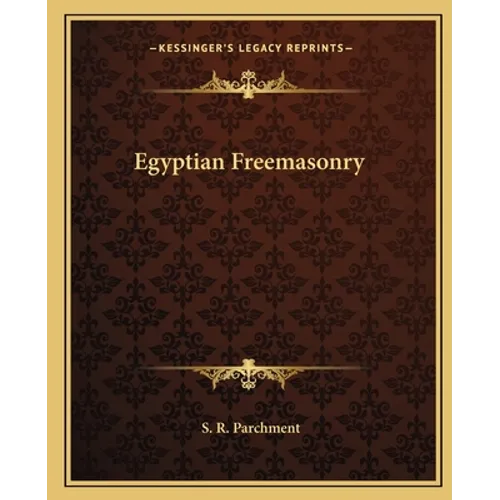 Egyptian Freemasonry - Paperback