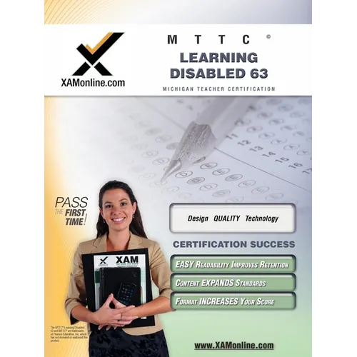 Mttc Learning Disabled 63 Teacher Certification Test Prep Study Guide
