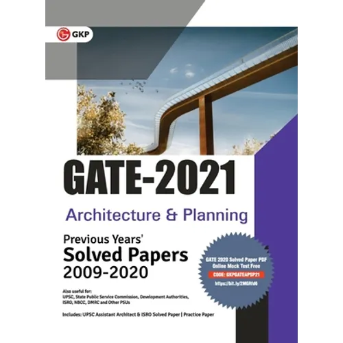 GATE 2021 - Architecture & Planning - Previous Years' Solved Papers 2009-2020 - Paperback