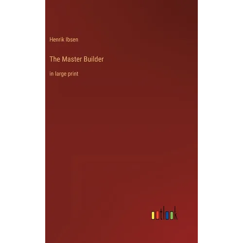 The Master Builder: in large print - Hardcover