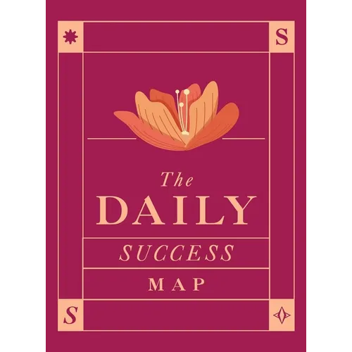 The Daily Success Map: Large Print Undated Monthly & Weekly Hardcover Planner - Hardcover