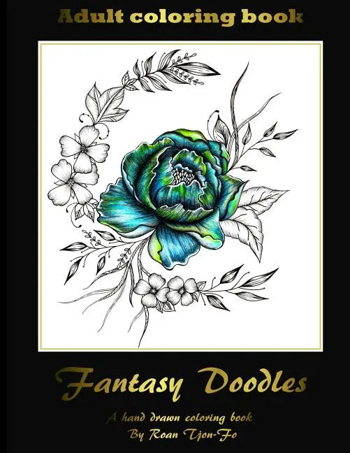 Fantasy Doodles: Adult colouring book - Paperback