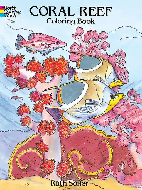Coral Reef Coloring Book - Paperback