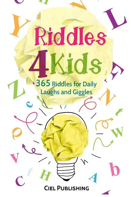 Riddles For Kids: 365 Riddles for Daily Laughs and Giggles - Paperback