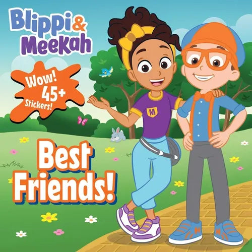 Blippi: Blippi and Meekah Best-Friends - Paperback