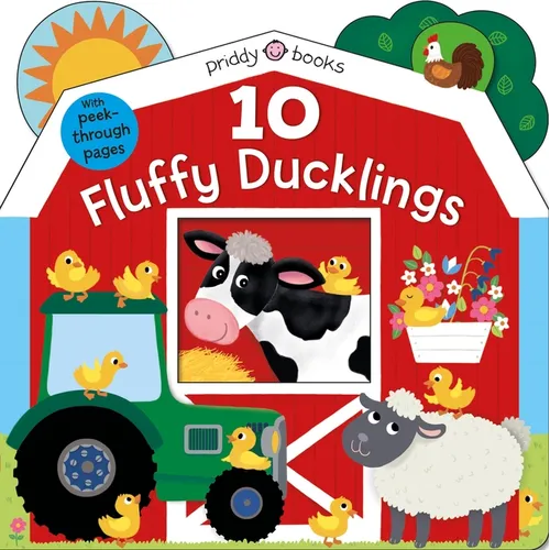 Tiny Tots Peep-Through: 10 Fluffy Ducklings - Board Book