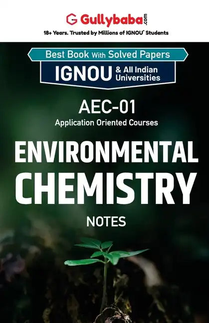 AEC-01 Environmental Chemistry - Paperback