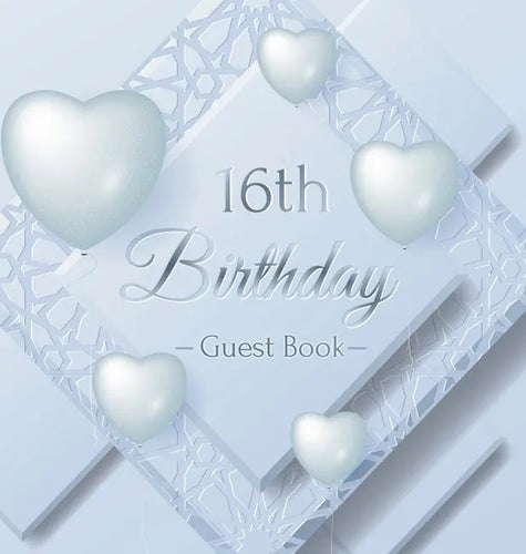 16th Birthday Guest Book: Keepsake Gift for Men and Women Turning 16 - Hardback with Funny Ice Sheet-Frozen Cover Themed Decorations & Supplies, Perso - Hardcover