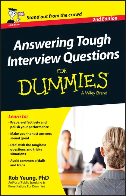 Answering Tough Interview Questions for Dummies - UK - Paperback