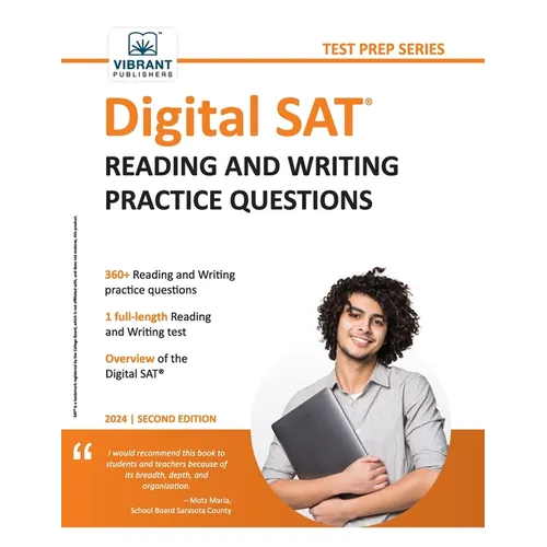 Digital SAT Reading and Writing Practice Questions - Paperback
