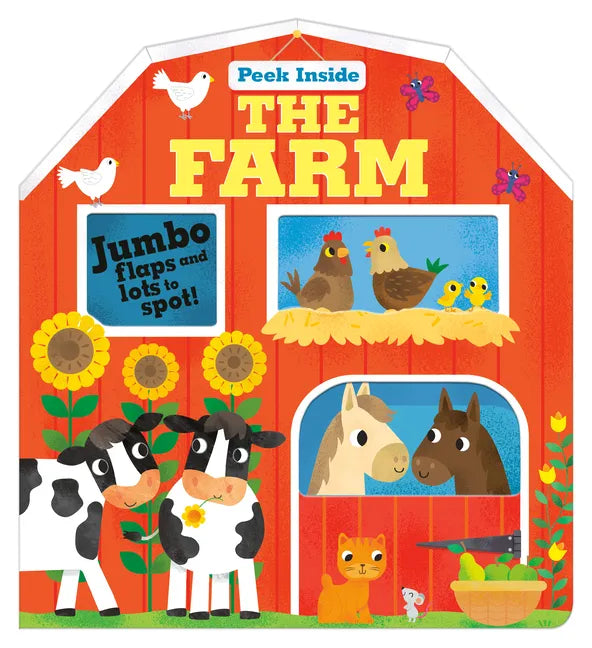 Peek Inside: The Farm - Board Book
