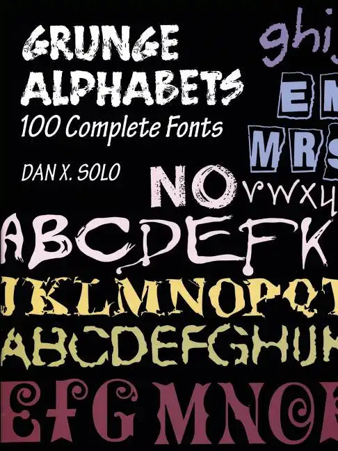 Grunge Alphabets - Paperback