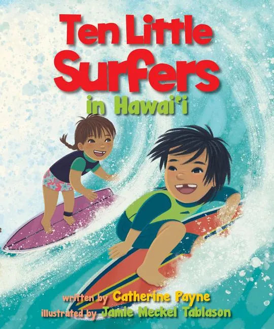 10 Little Surfers in Hawaii - Board Book