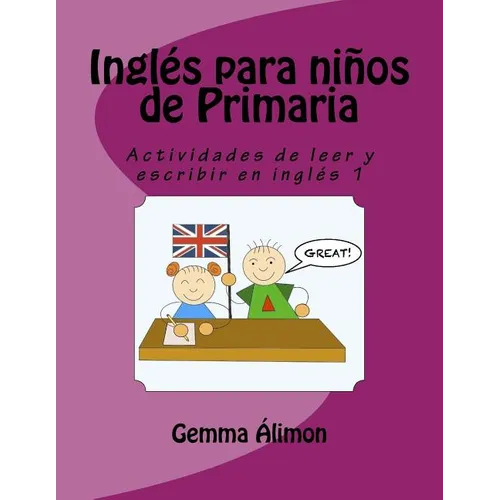Inglés para niños de Primaria: Actividades de leer y escribir en inglés - Paperback