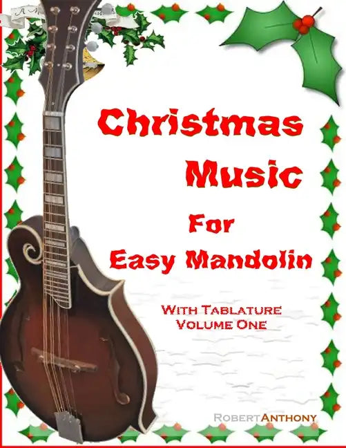 Christmas Music for Easy Mandolin with Tablature - Paperback