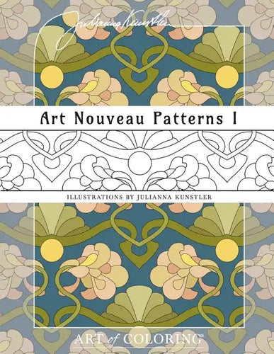 Art Nouveau Patterns 1: Art of Coloring - Paperback