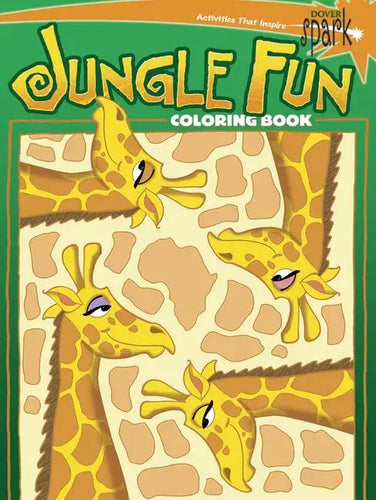 Jungle Fun Coloring Book - Paperback