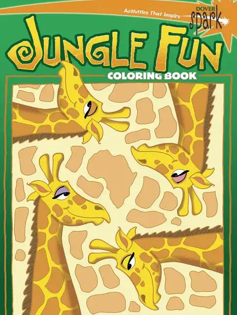 Jungle Fun Coloring Book - Paperback