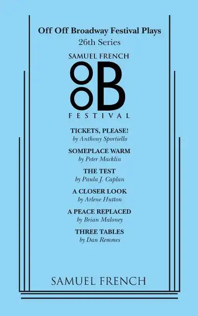 Off Off Broadway Festival Plays - 26th Series - Paperback