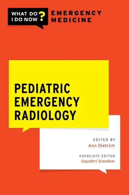 Pediatric Emergency Radiology - Paperback