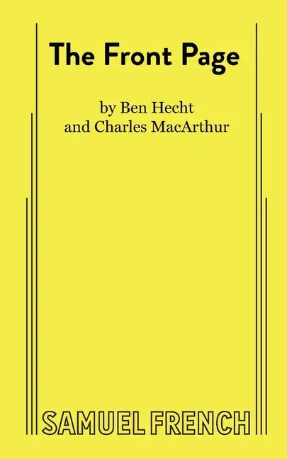 The Front Page - Paperback