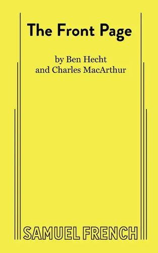 The Front Page - Paperback